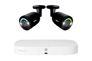 4K Ultra HD IP 4 Camera NVR System with Two-Way Audio and Installation - IEM Security Camera Systems