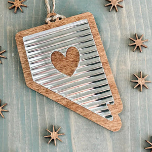 Tin Roof Nevada Ornament - O.S.O. Design Lab
