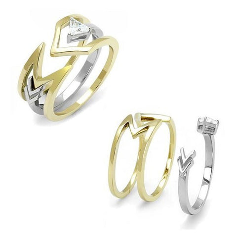 Arrow Ring Set from Eternal Sparkles