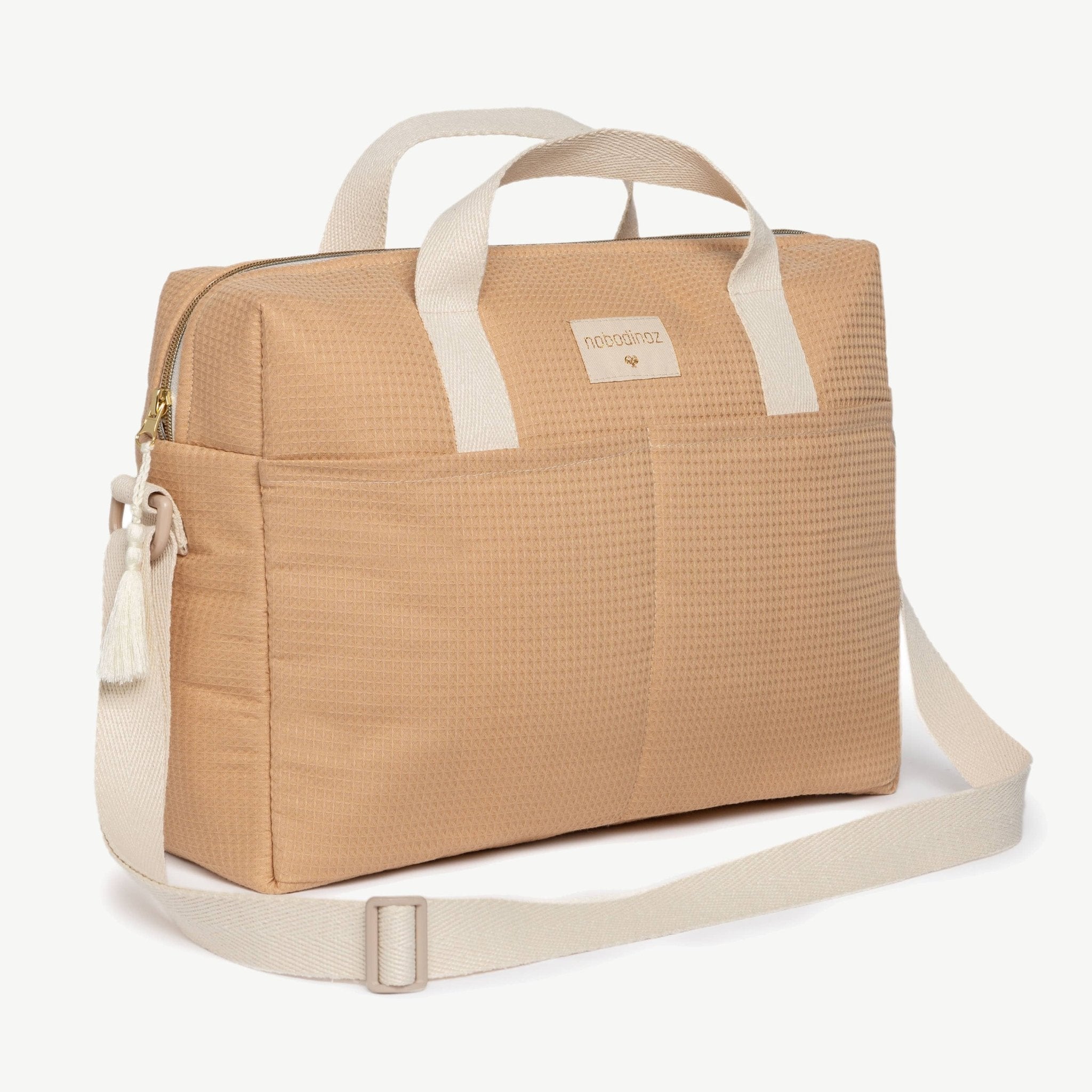 Gala Wickeltasche aus Bio-Baumwolle Nude - littlehipstar.com product image