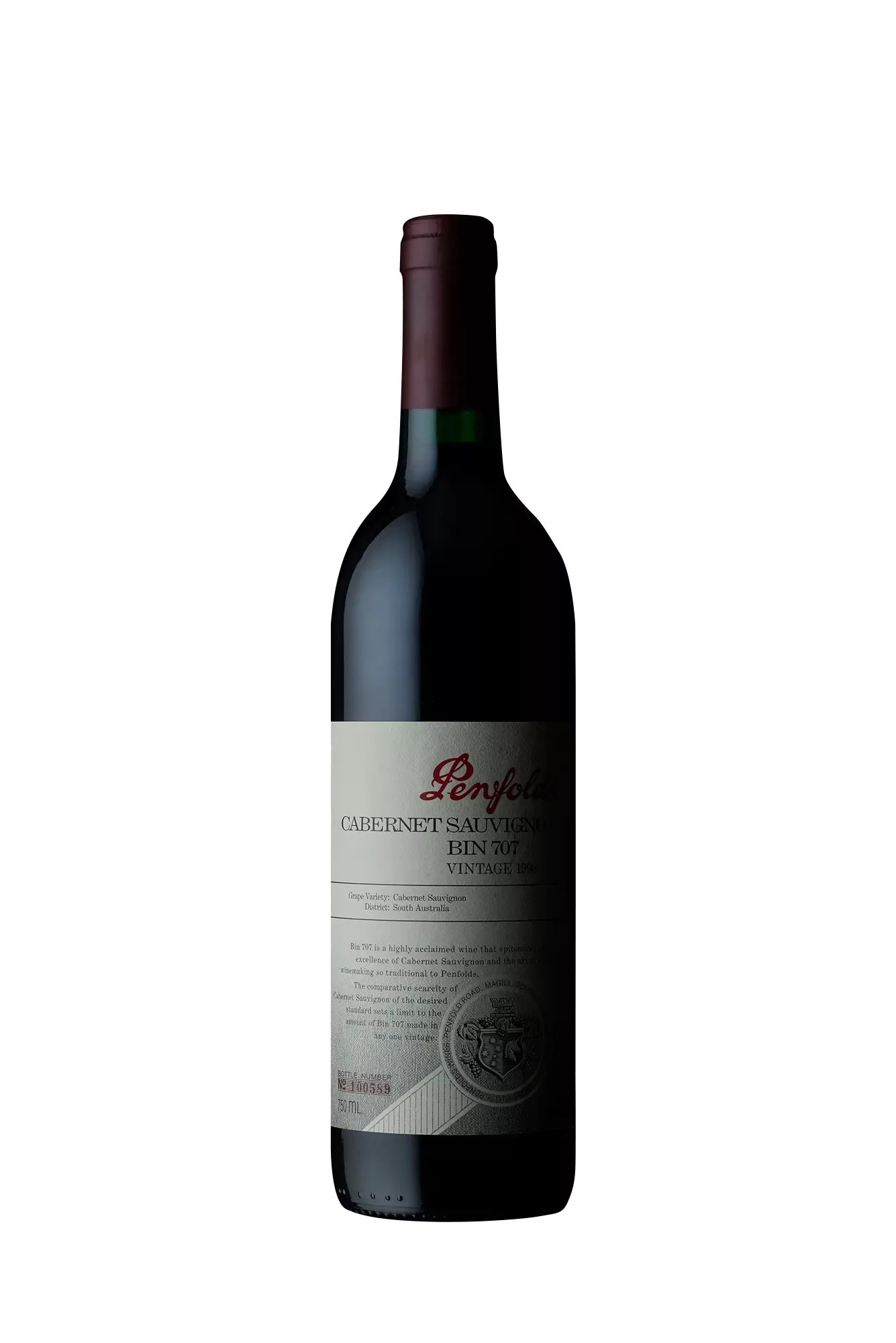 Penfolds Cabernet Sauvignon Bin 707 1998
