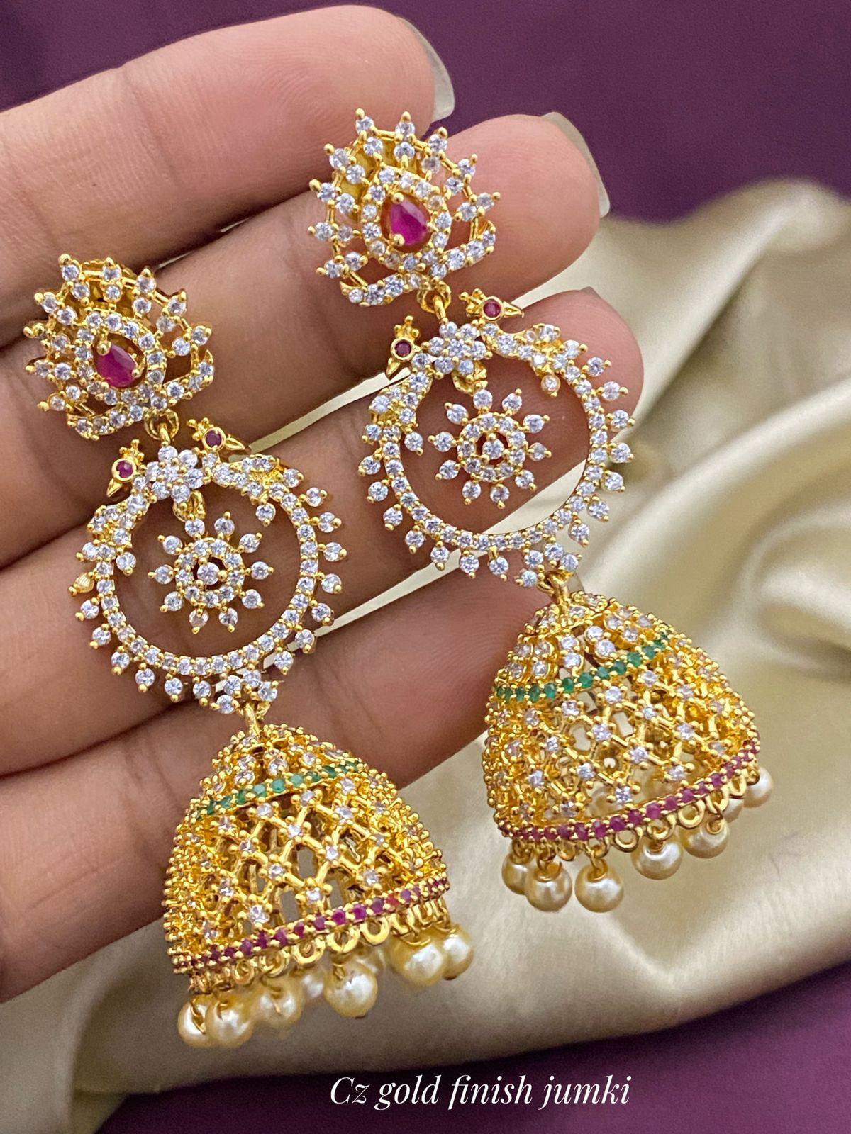 American Diamond Earrings Artificial 2024 | favors.com