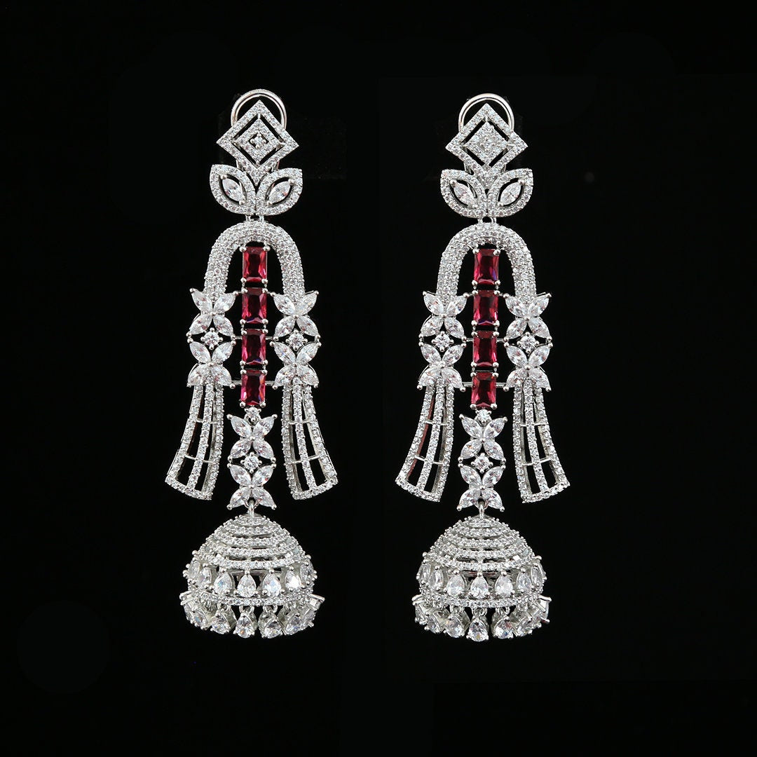 Indian/Pakistani Jewellery- Big Lightweight Jhumkas (Tarnish-Resistant),  Women's Fashion, Jewelry & Organisers, Earrings on Carousell