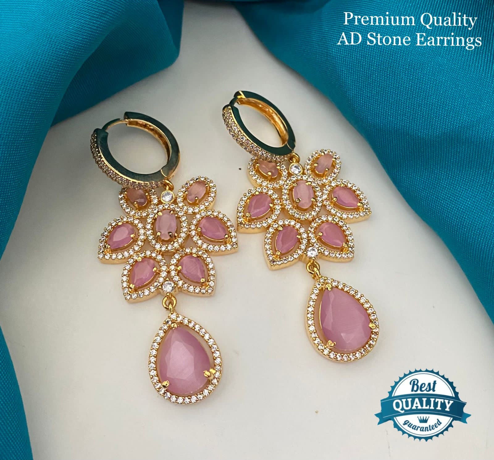 Edina Nakshatra CZ Earrings | Cz earrings, Custom earrings, Earrings