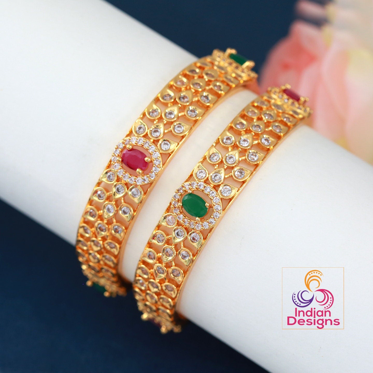 Indian Gold Bangles - 41 For Sale on 1stDibs | gold bangles indian, bracelet  gold indian, indian gold bracelet