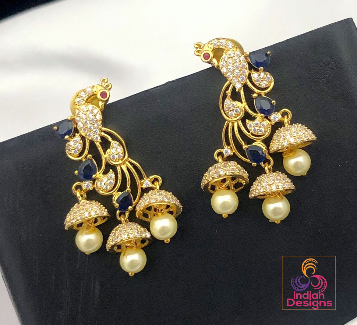 Buy Cute Small Impon Jhumkas Gold Plated Earrings Online