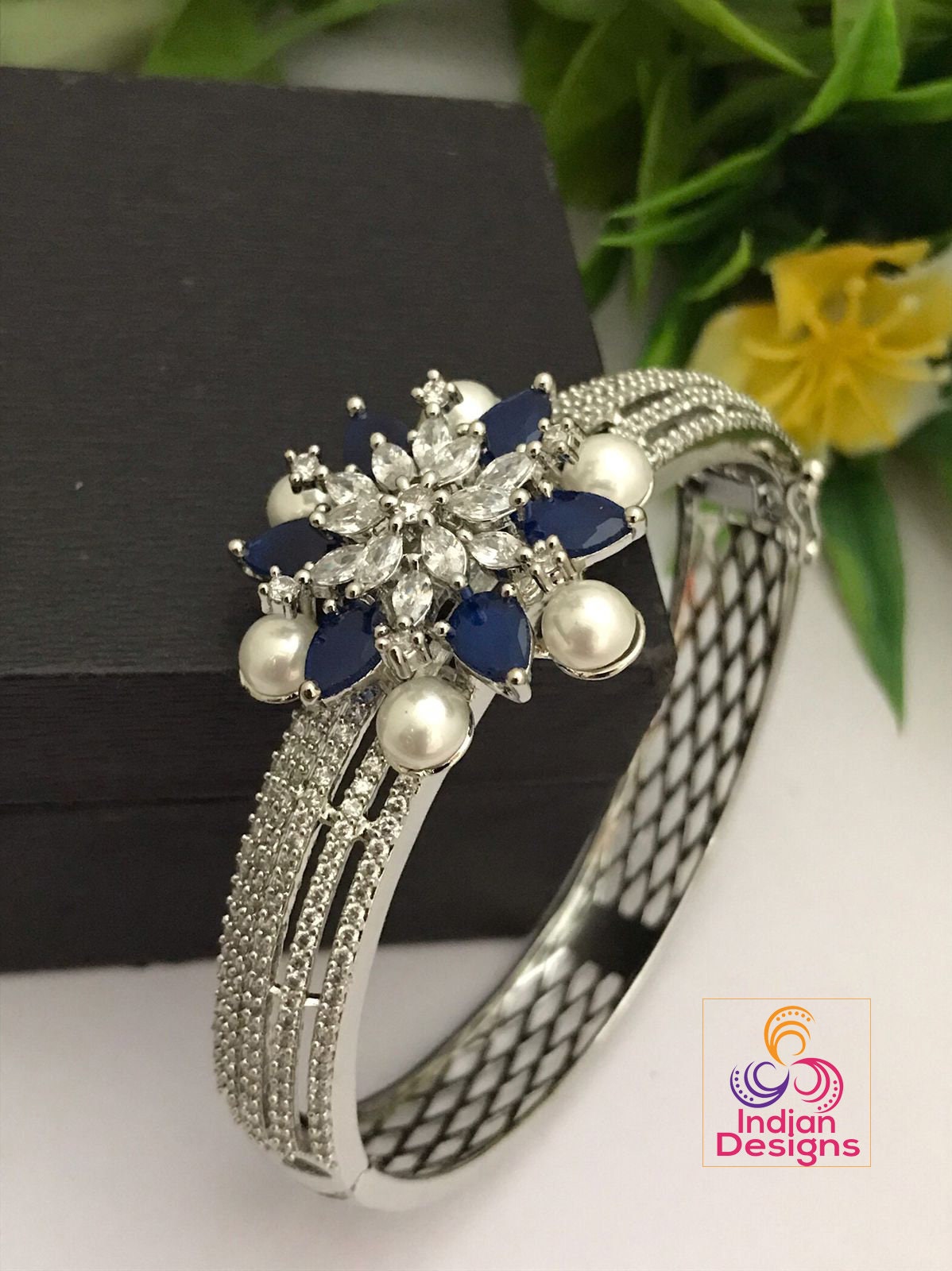 Diamond Kada Bangle 13 – Sowbhagyaas Jewellery Madurai