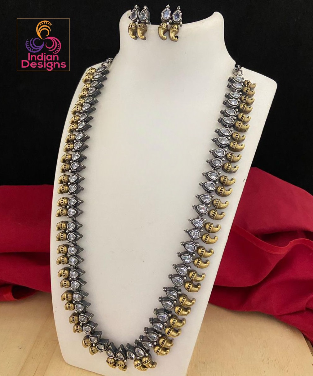 Oxidised Jewellery Necklace - Buy Oxidised Jewellery Necklace online in  India