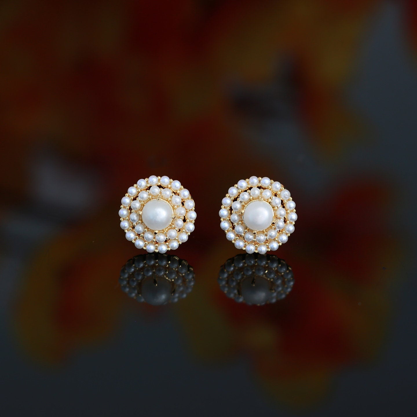 Amazon.com: Real Pearl Earrings for Women with Genuine AAAA Quality White  Freshwater Cultured Pearls | 14K Gold Plated 925 Sterling Silver Earrings  for Women - THE PEARL SOURCE: Clothing, Shoes & Jewelry