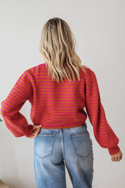 Retro Kid Striped Sweater