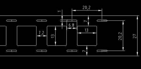 2P 18650 nickel strip dimensions