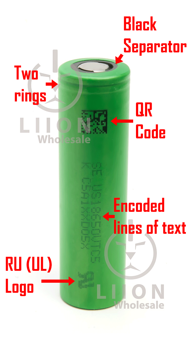 Genuine VTC5 characteristics and markings