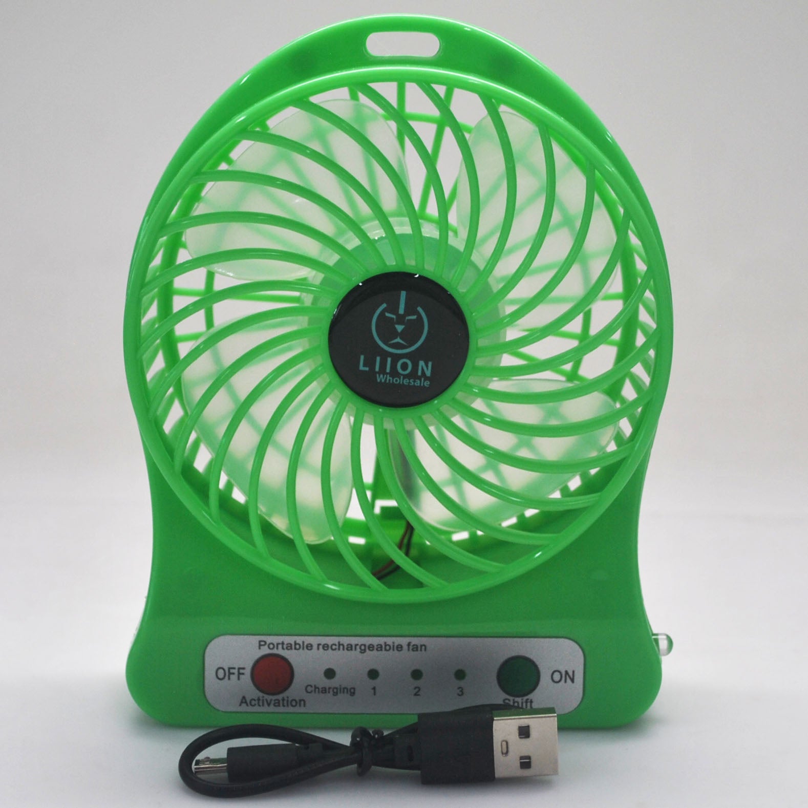 Turbine Oom of meneer Perforatie Green Portable Mini Fan (USB/Battery Powered) - Quantity Discounts – Liion  Wholesale Batteries