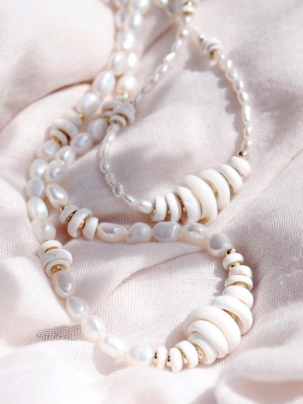 Natural White Shell Beads Mother of Pearl Bead Round Star Moon Shape Dyed  Shell Beads for Jewelry Making DIY Bracelet Necklaces