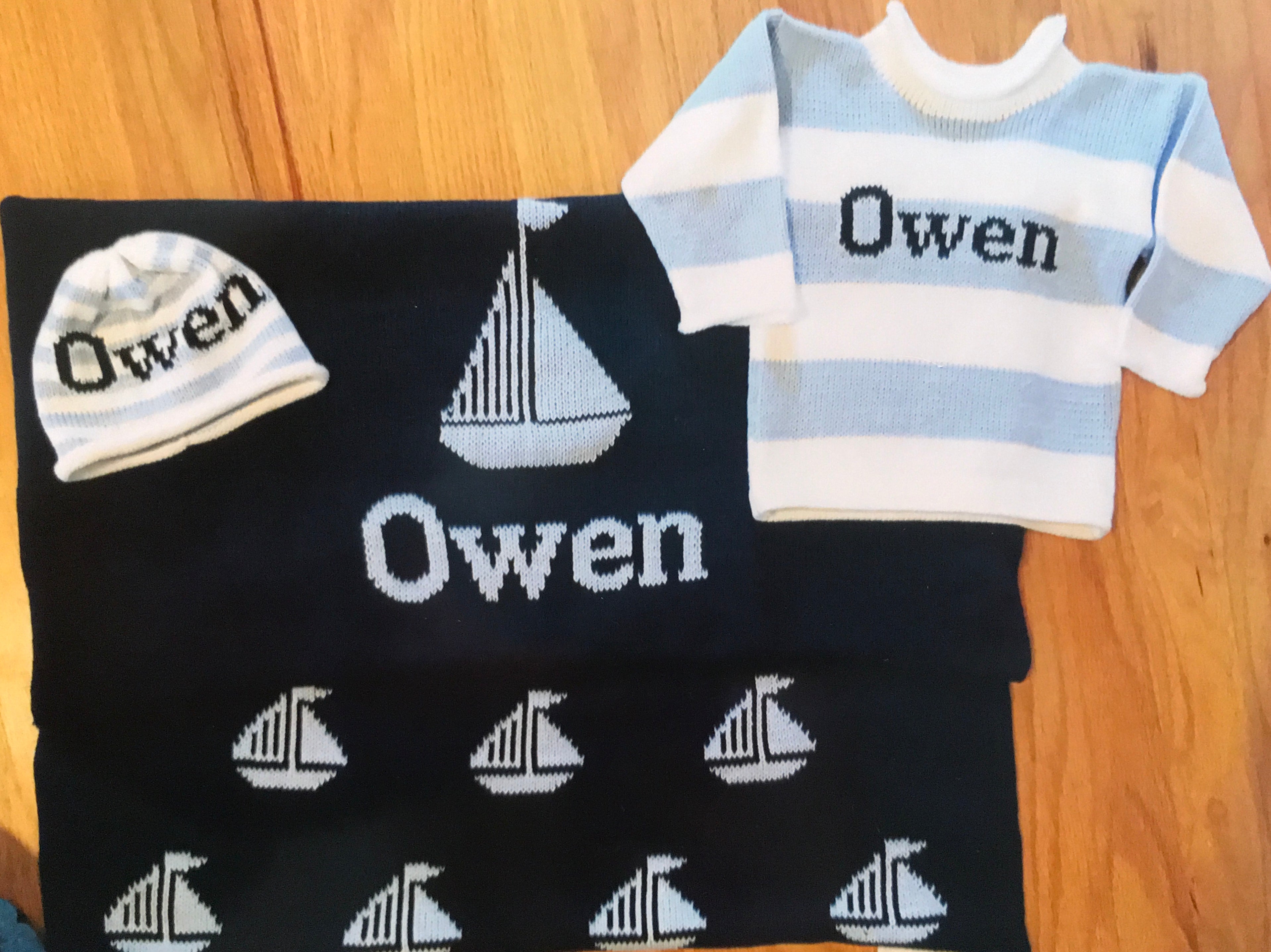 Letter Blankets [Call or Email to Purchase] - By George Baby  732-939-1135  