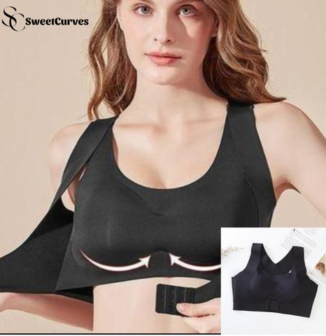 Black sports bra and White Sports bra