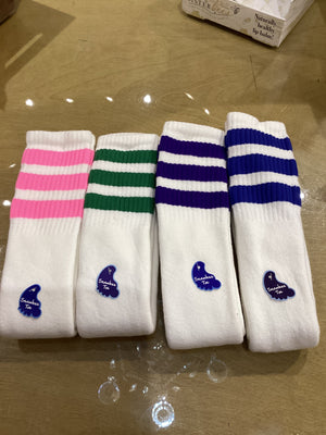 Knee-High Spirit Socks - Bessie Mae's Clothing & More - Colored Knee High Socks