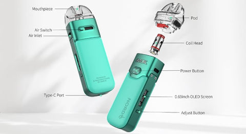 The Smok Nord GT is in the more advanced Pod Kit category – with replaceable coils and plenty of adjustments to play with!