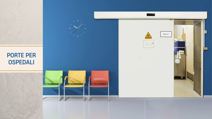 Porte tecniche per ospedali ed ambienti pubblici