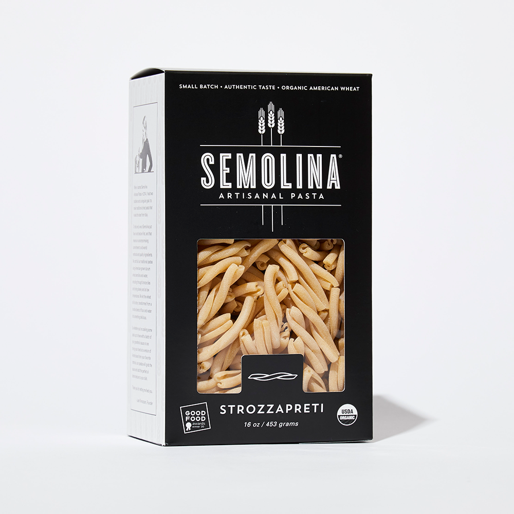 Semolina Artisanal Pasta Organic Conchiglie Pastina - 16.0 oz