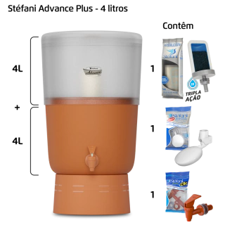 Filtro Advance Plus - 4 litros - 1 vela 1