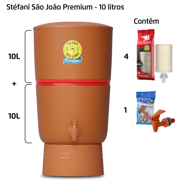 Filtro Premium - 10 litros - 4 velas 1