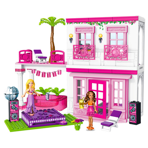 mega bloks barbie beach house