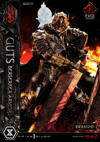 BERSERK Prime 1 Studio GUTS, BERSERKER ARMOR RAGE EDITION DELUXE VERSI