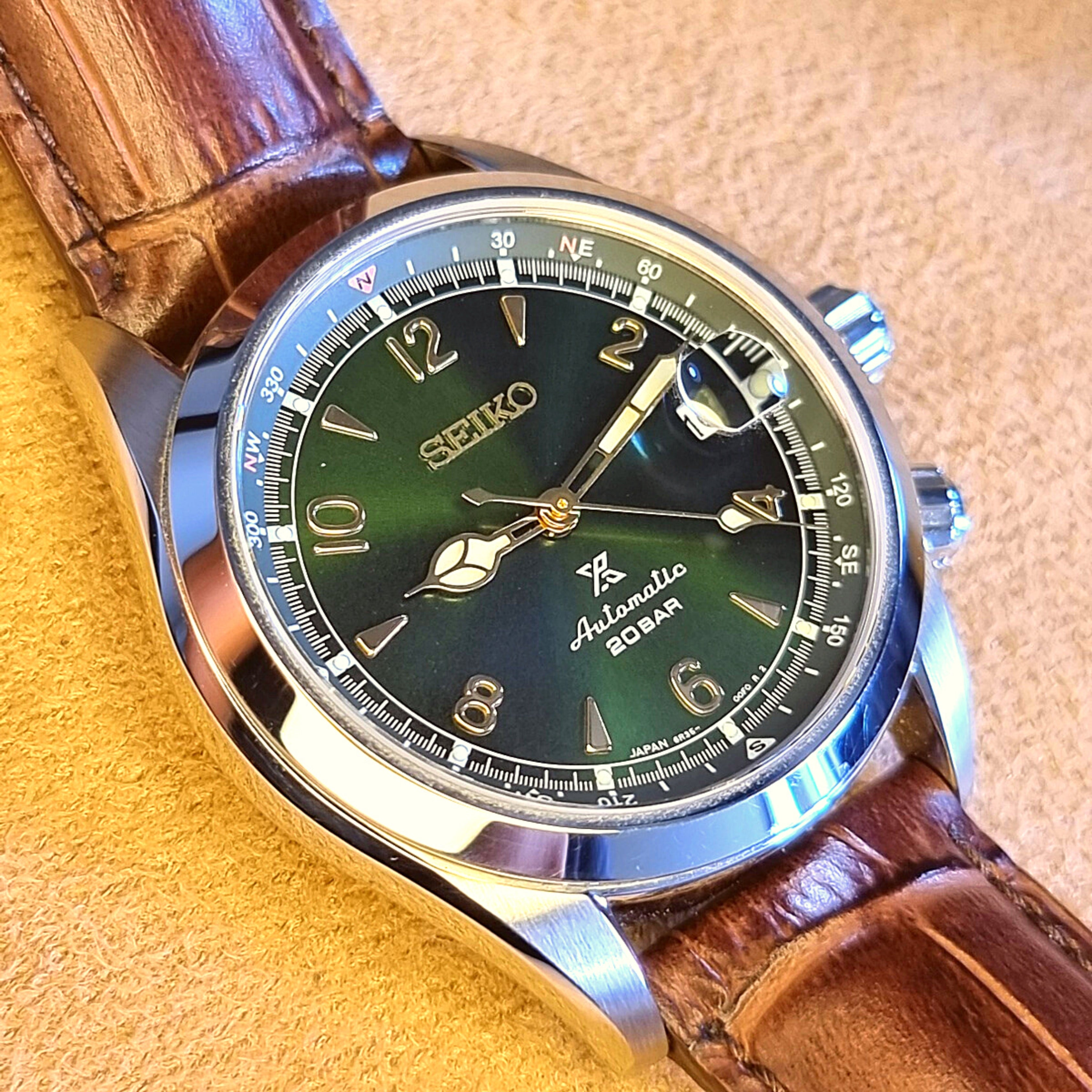 The SB121 Green Alpinist - An owner's perspective – speaking of watches