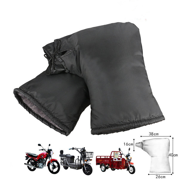Color: 5style - Winter Thickened Waterproof Windproof And Warm Motorcycle Gloves