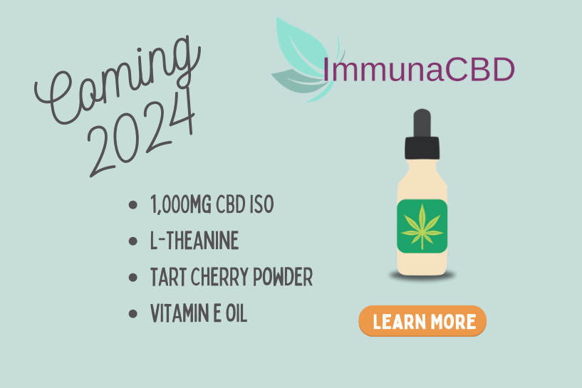 ImmunaCBD CBD oil coming late 2024