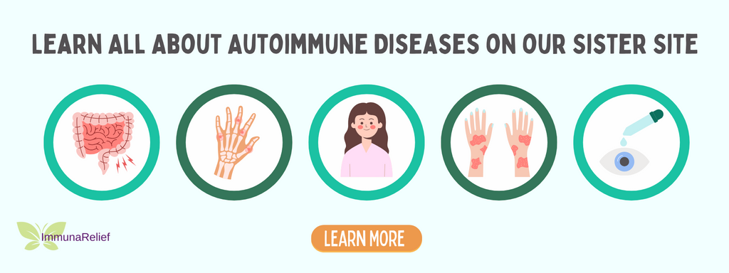 ImmunaRelief Autoimmune Disease Knowledge Center CTA Banner | ImmunaCBD
