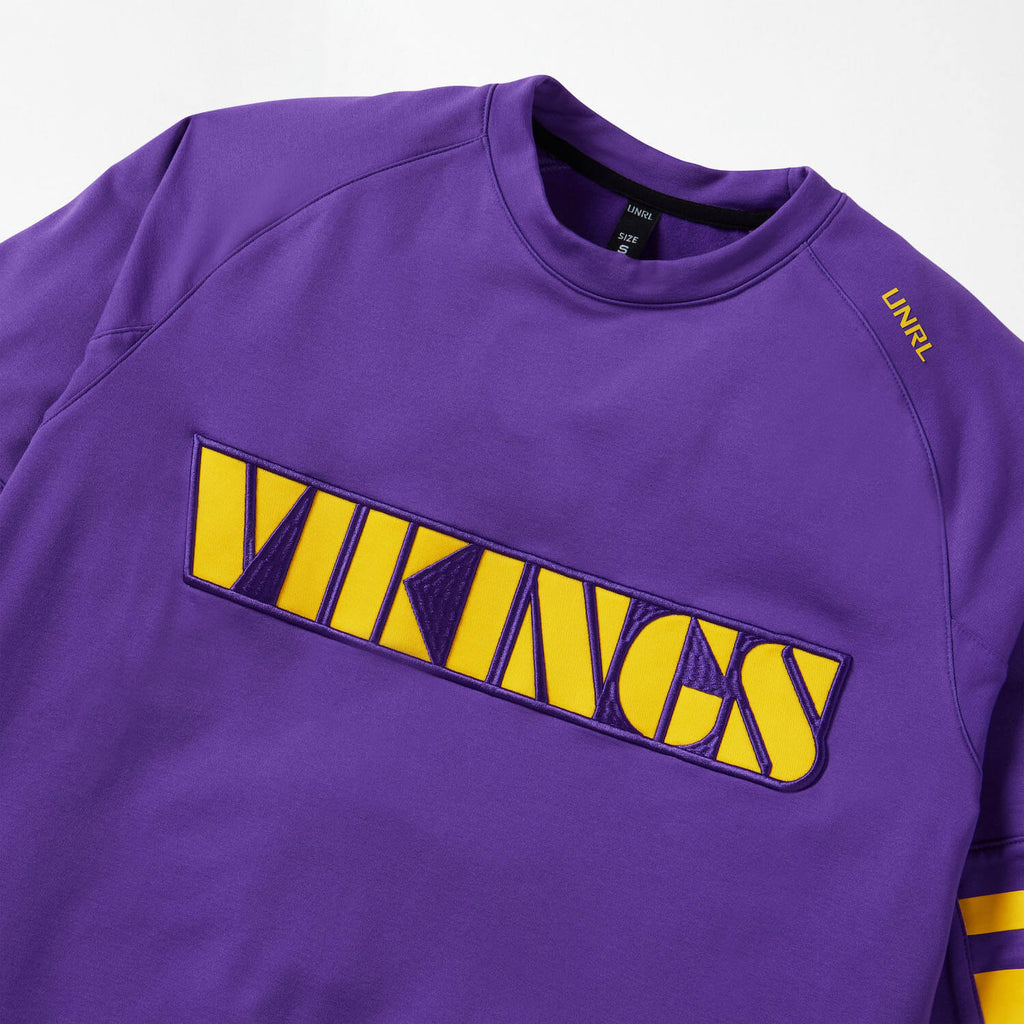 Youth UNRL x Minnesota Vikings Crossover Hoodie No. 2