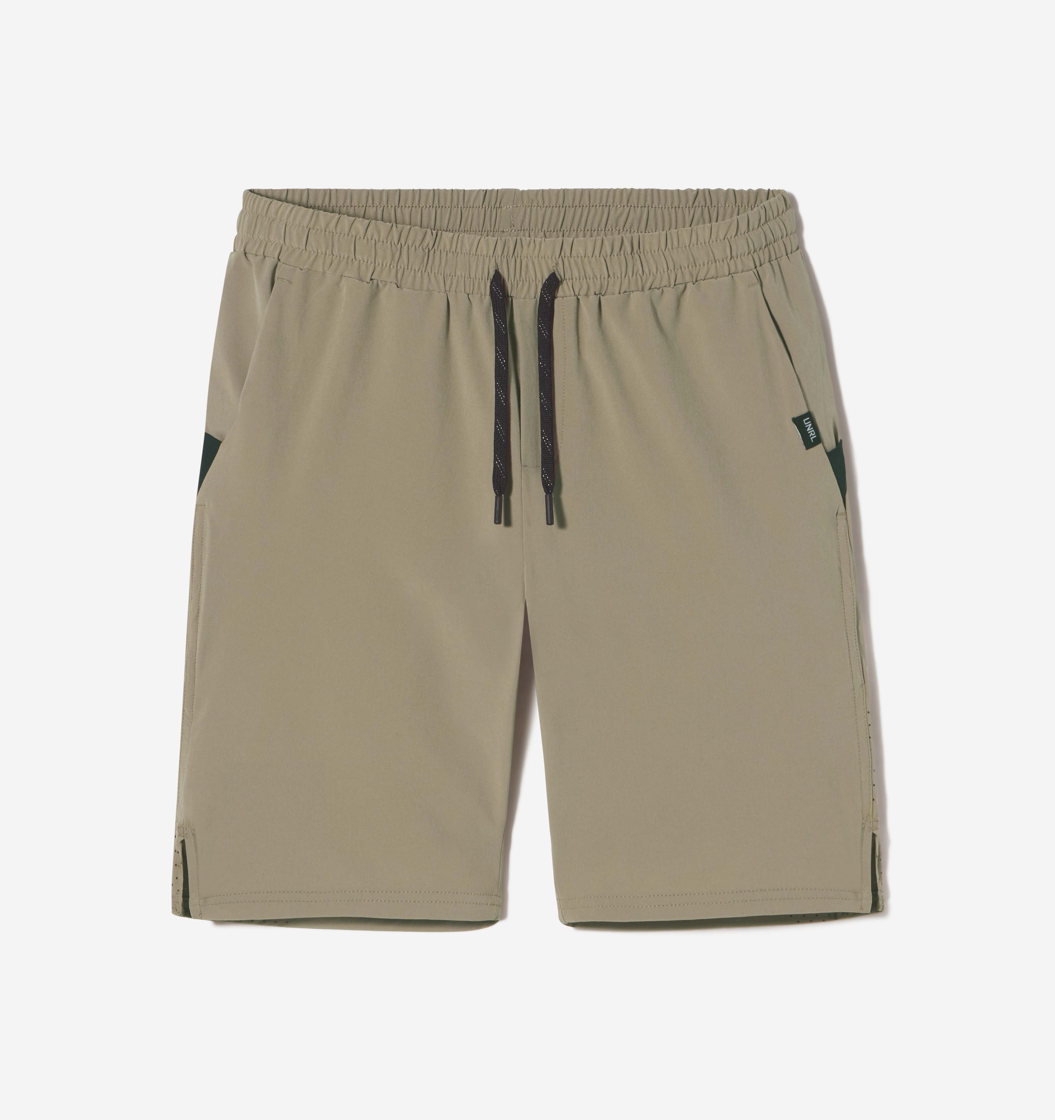 Beige Linen Seaside Shorts