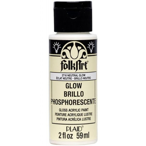 FolkArt 2oz Invisible Glow In The Dark Acrylic Paint