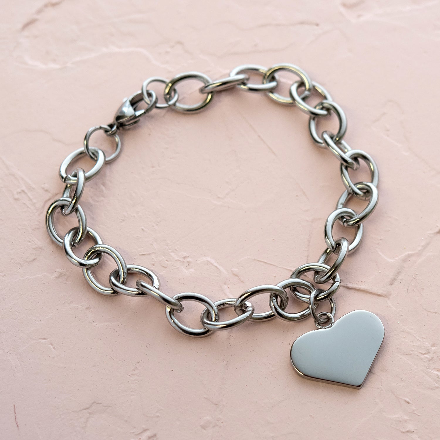 Heart Charm Bracelet