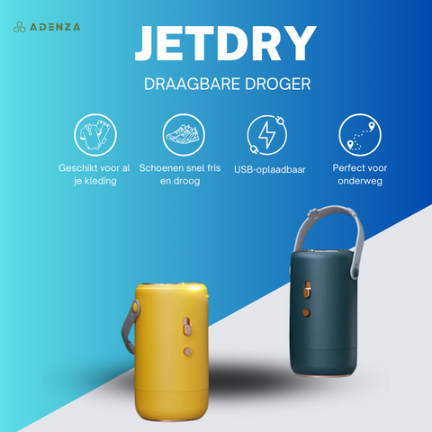 JetDry™ Draagbare Kledingdroger