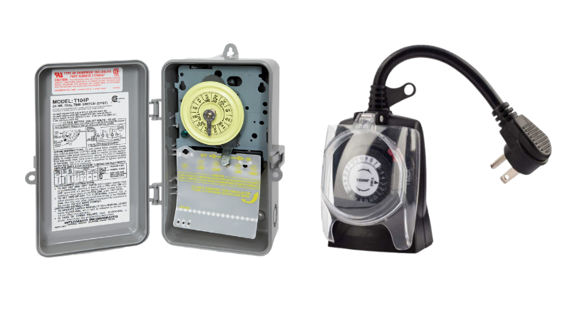PondSelect Pond Fountain Timer Options