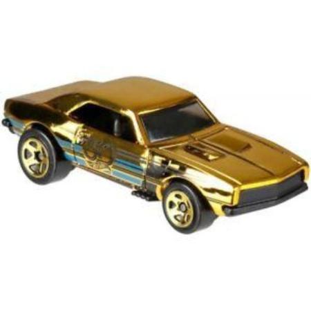 50th anniversary hot wheels black and gold