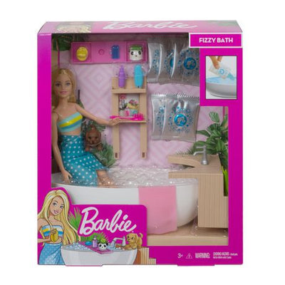 barbie with bathtub