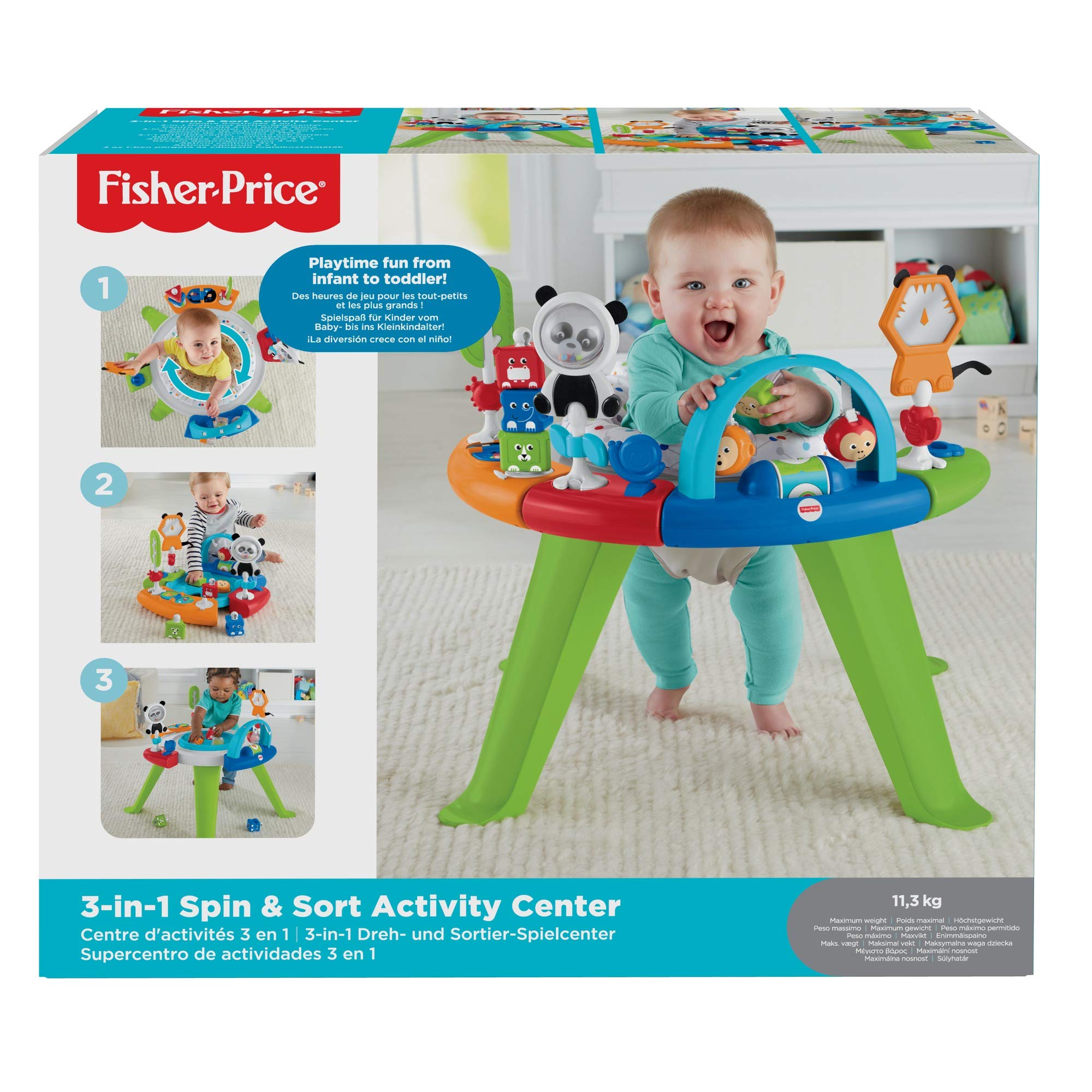 fisher price 3 in 1 spin and sort