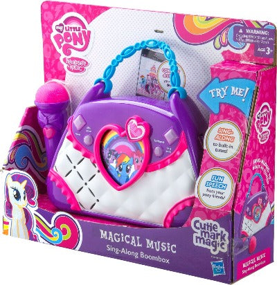 my little pony magical music sing along boombox