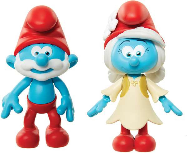 papa smurf figurine