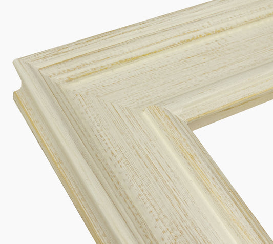 740.011 cornice in legno in foglia argento misure profilo 100x50 mm –  Lombarda cornici s.n.c.