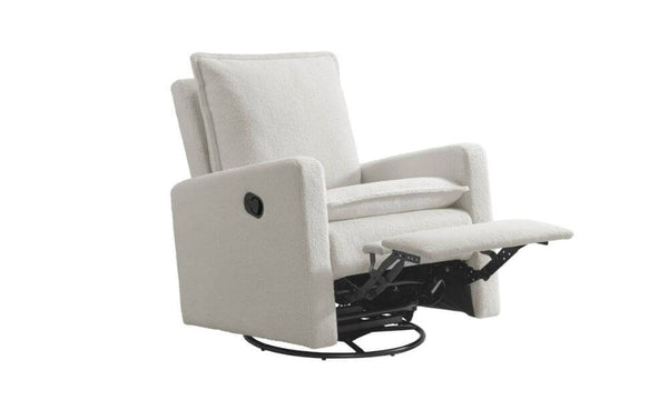 oxford baby uptown recliner boucle white