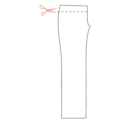 Graphic image illustrating pants