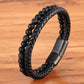 Leather And Beaded DIY Combination Stitching Men's Leather Bracelet