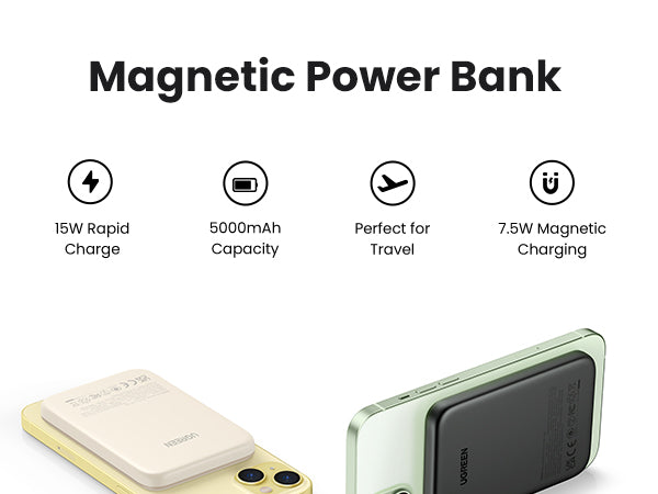 magnetic 5000 mAh Power Bank