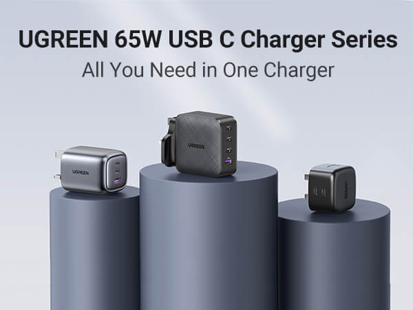 Ugreen 65W Wall Charger 4 Ports