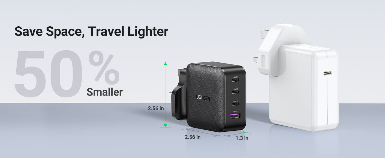 Ugreen 65W Wall Charger 4 Ports